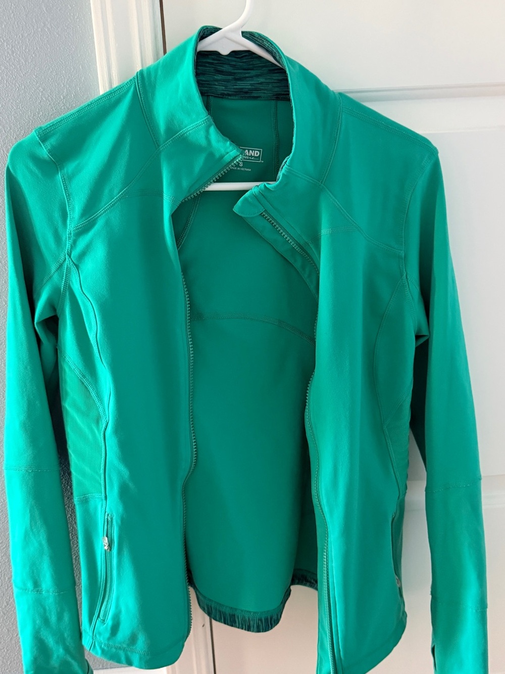 Kirkland Signature Teal Green Women's Utility Zip Jacket